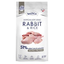 BALTICA NUTRACEUTIC Hypoallergenic Rabbit and Rice M 9 kg
