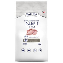 BALTICA NUTRACEUTIC Hypoallergenic Rabbit and Rice M 9 kg