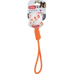 ZOLUX Wytrzymała piłka ze sznurem dla psa do przeciągania ETPU