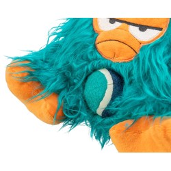 TRIXIE Potworek z piłką tenisową zabawka dla psa z dźwiękiem plusz 25 cm