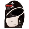 FLEXI Smycz automatyczna All for One 5m do 30kg - biała