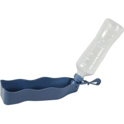 ZOLUX Składany bidon dla psa BIVOUAK 450 ml - niebieski