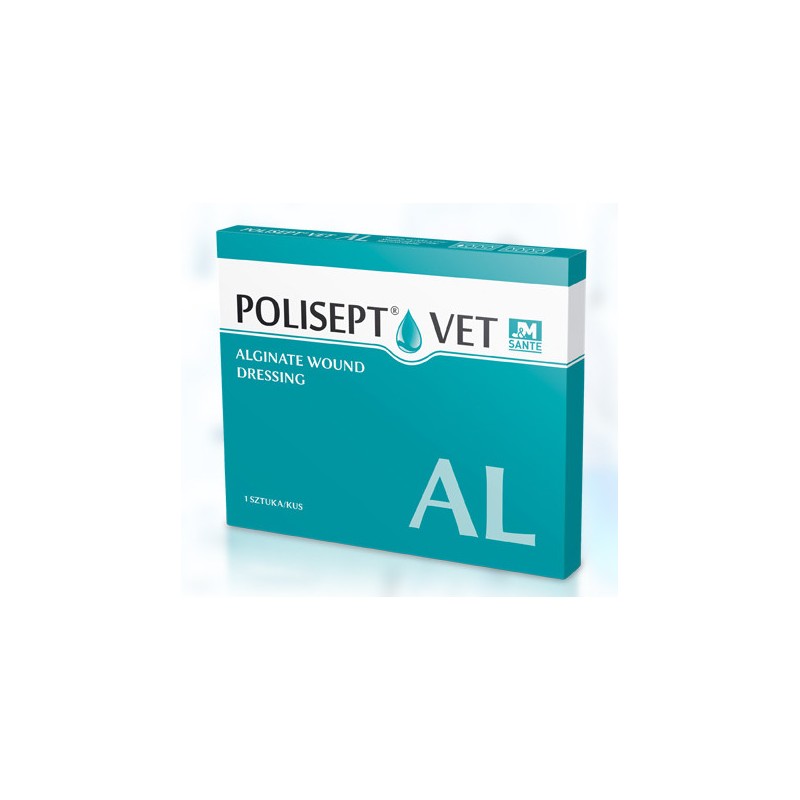 POLISEPT VET Opatrunek AL na rany 10 x 10cm 3 szt.