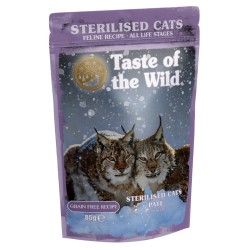 TASTE OF THE WILD Sterilised CAT Pate 85g (saszetka)