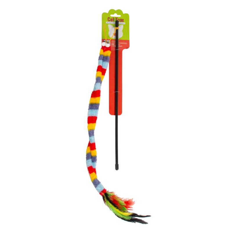 FARM COMPANY Wędka dla kota z gąsienicą 46 cm