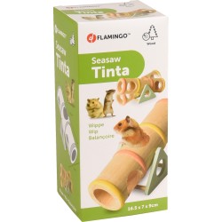 FLAMINGO Huśtawka tunel dla chomika drew. 7x16 cm