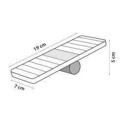FLAMINGO Huśtawka dla chomika drew. 7x19 cm