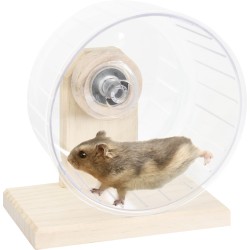 FLAMINGO Kołowrotek dla chomika plastik 15cm