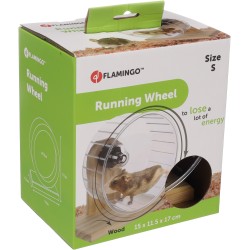 FLAMINGO Kołowrotek dla chomika plastik 15cm