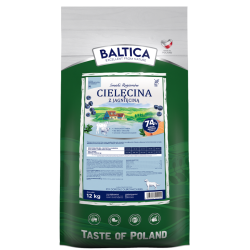 BALTICA SMAKI REGIONÓW Cielęcina z jagnięciną dla bardzo dużych psów XL 12kg PROMO Krótki termin