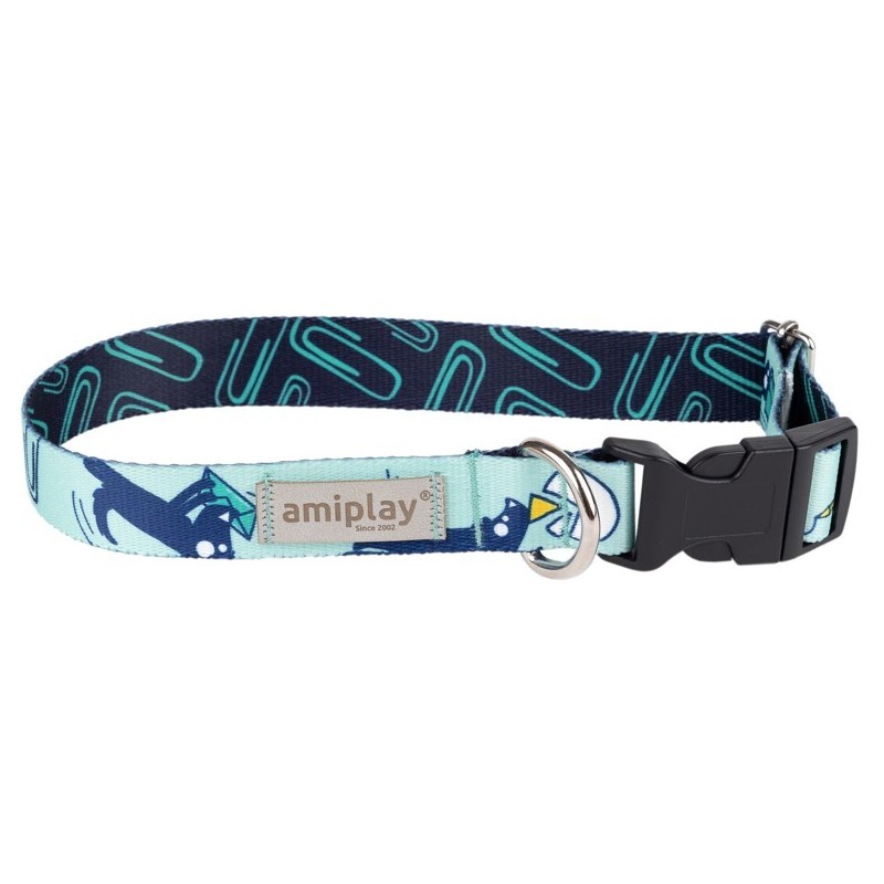 AMIPLAY Obroża regulowana Amik OfficeDog 20 – 35 x 1,5cm
