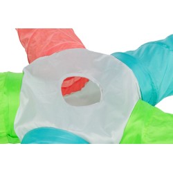 TRIXIE Tunel do zabawy dla królików miniaturek 6 wyjść