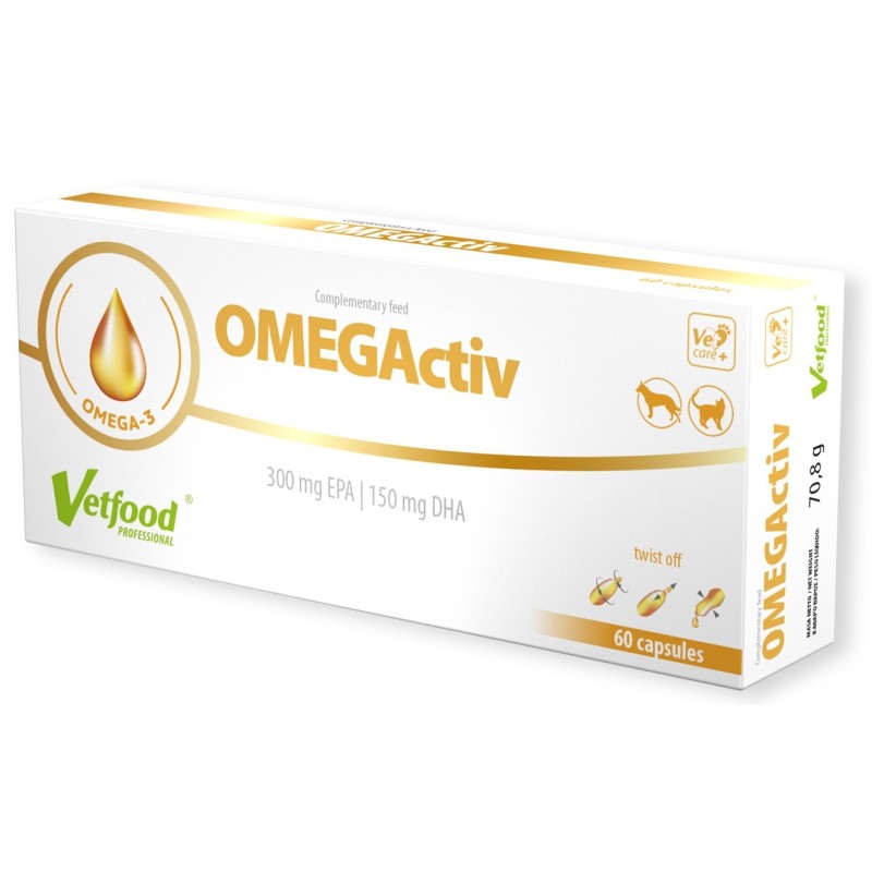 VETFOOD OMEGActiv 60 kaps.