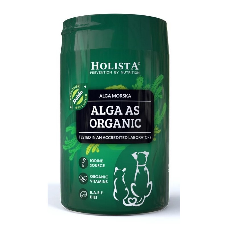 HOLISTA Alga as Organic - Alga dla psa i kota (proszek) 250g
