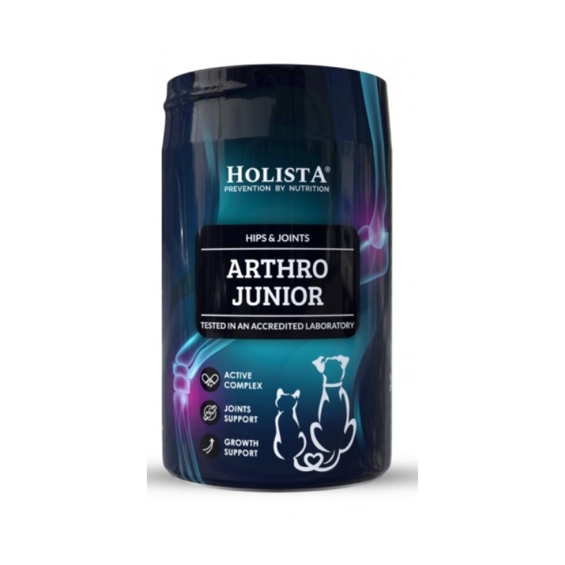 HOLISTA Arthro Junior sumplement na stawy dla szczeniąt (proszek) 200g