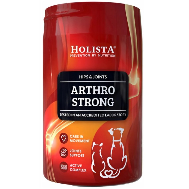 HOLISTA Arthro Strong suplement na stawy dla psa i kota (proszek) 200g