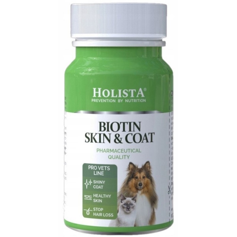 HOLISTA Biotin Skin and Coat 90 tabl. PROMO Krótki termin