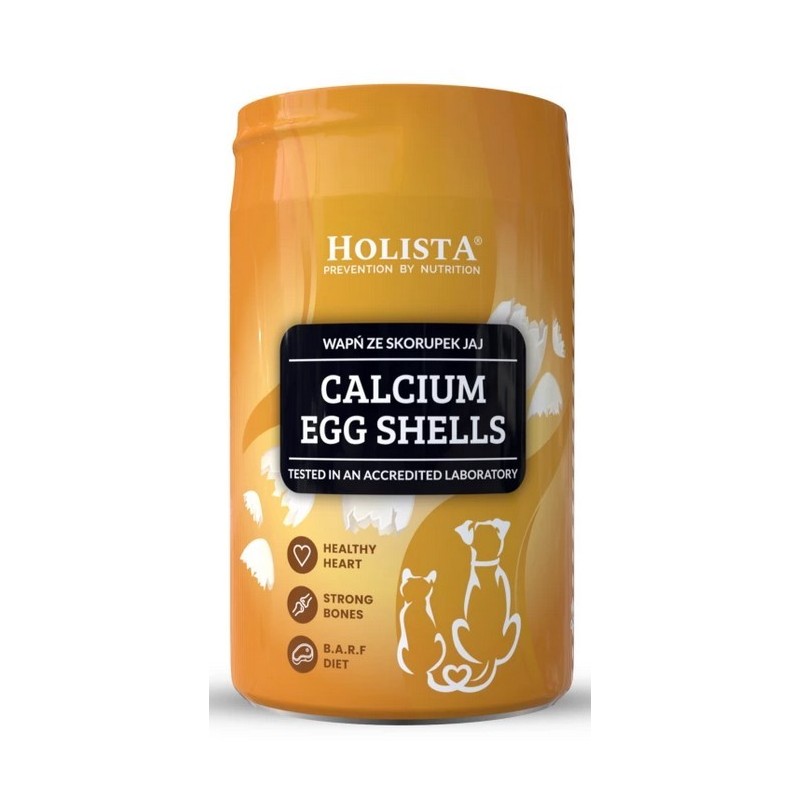 HOLISTA Calcium Egg Shells - Wapń ze skorupek jaj (proszek) 300g