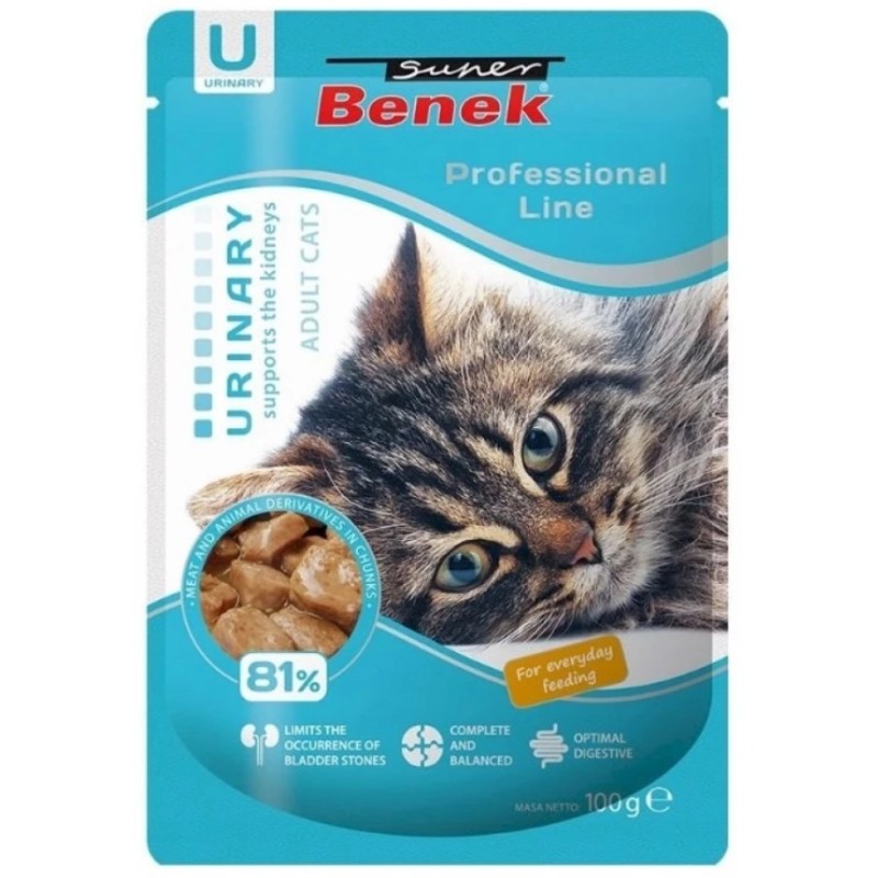 SUPER BENEK Cat Urinary - saszetka 100g