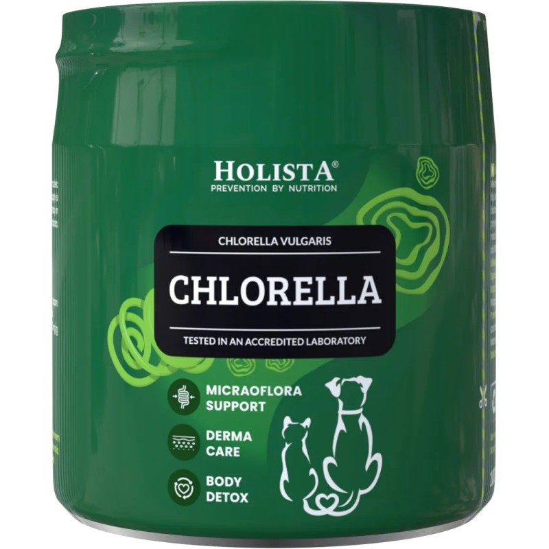 HOLISTA Chlorella dla psa i kota 100g