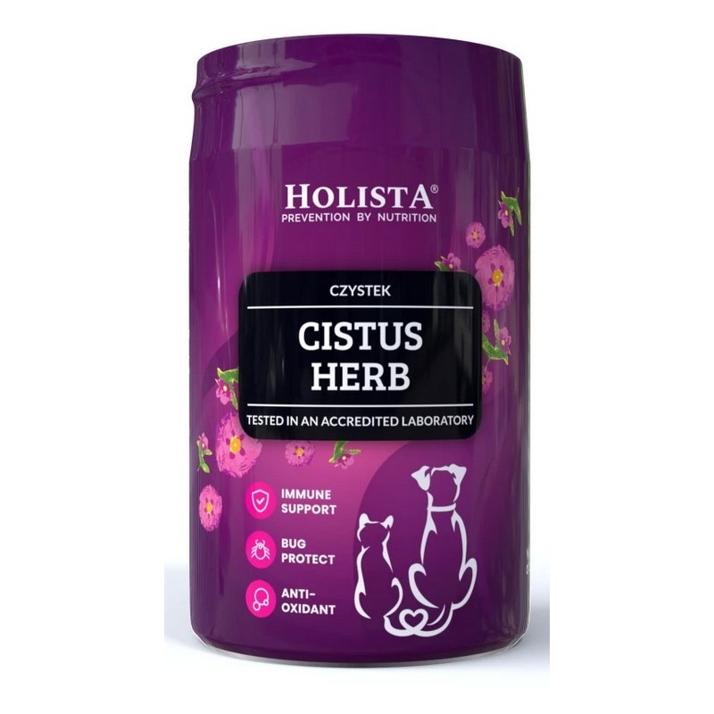 HOLISTA Cistus Herb - Czystek dla psa i kota (proszek) 100g