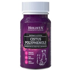 HOLISTA Cistus Herb Czystek - czystek dla psa i kota 90 tabl.