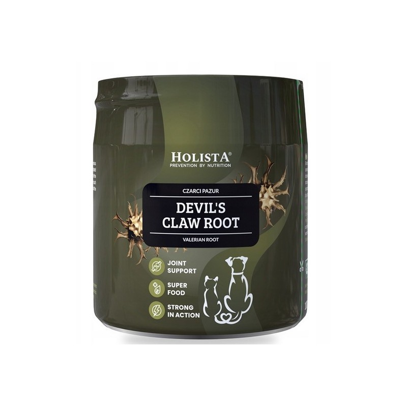 HOLISTA Devil's Claw - Czarci pazur dla psa i kota 100g (proszek)