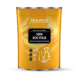 HOLISTA Egg Yolk - żółtko jaja kurzego dla psów (proszek) 500g