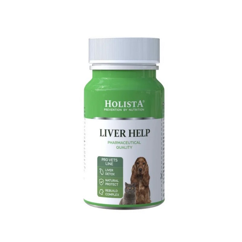 HOLISTA Liver Help 24,3g - wspomaga wątrobe 90 Tabl. PROMO Krótki termin