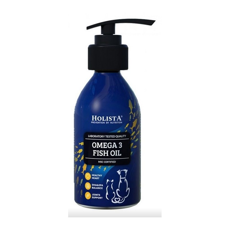 HOLISTA Omega 3 Fish Oil - olej Omega3 dla psa i kota 500ml