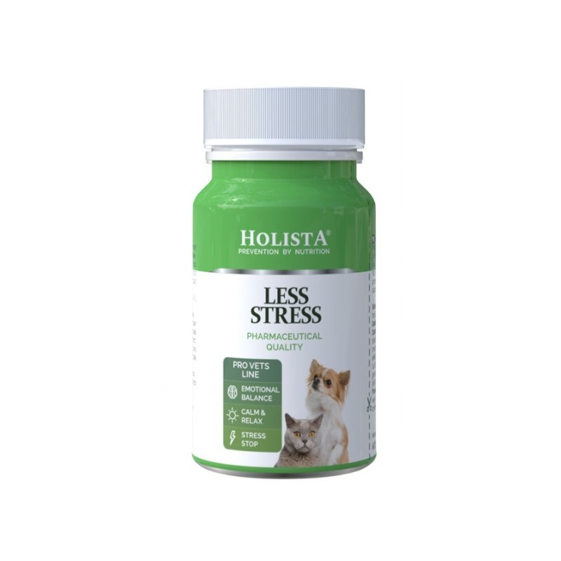 HOLISTA Stress Less - na stres dla psa i kota 60 Tabl.