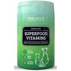 HOLISTA Superfood Vitamins - witaminy i minerały dla psa i kota (proszek) 200g