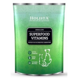HOLISTA Superfood Vitamins - witaminy i minerały dla psa i kota (proszek) 600g