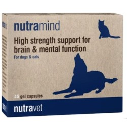 NUTRAVET Nutramind dla psów i kotów 45 kaps.