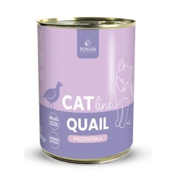 POKUSA CatLine karma mokra dla kociąt - przepiórka 400g