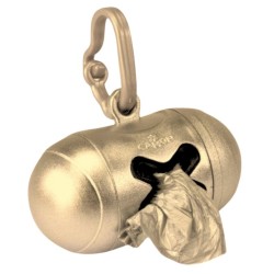 CAMON Pojemnik na worki - metaliczny złoty