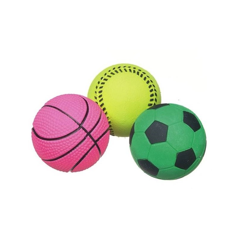 CAMON Piłka Gumowa Softy 4,5 cm 1szt.