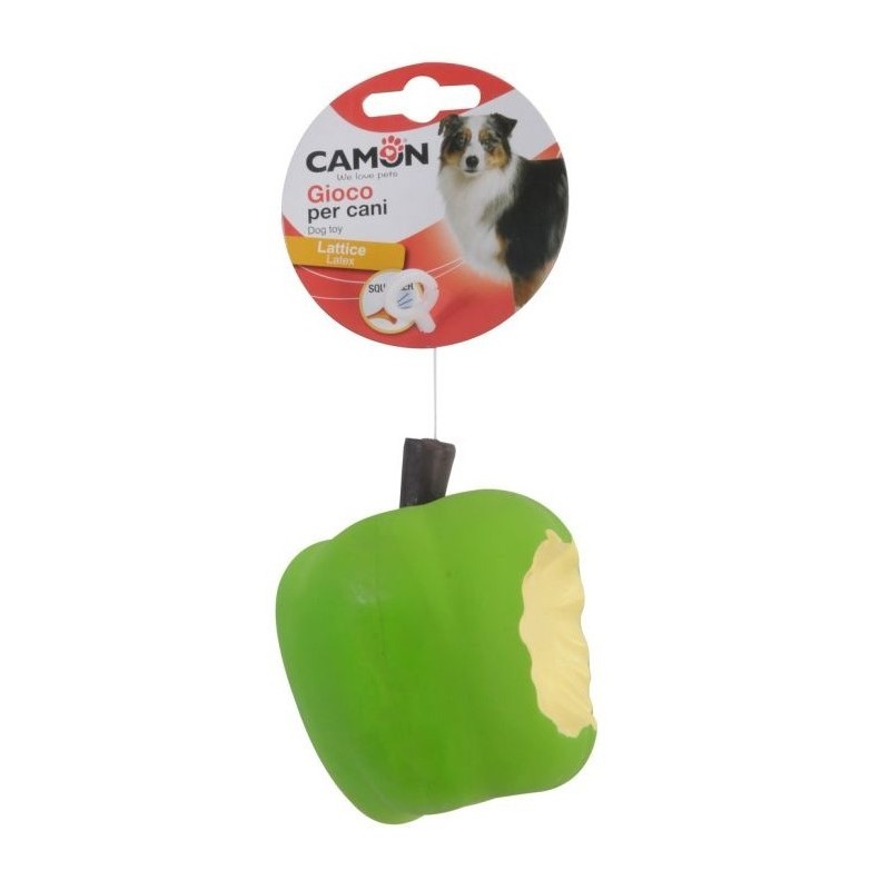 CAMON Lateksowa Zabawka Jabłko - Zielone