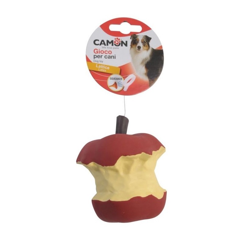 CAMON Lateksowa Zabawka Jabłko - Czerwone