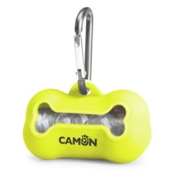 CAMON Pojemnik na Worki Silikonowy - Żółty