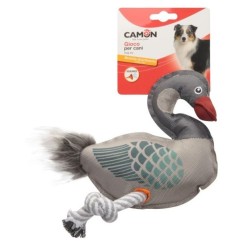 CAMON Dog Toy Koń / Kaczka z Piszczałką i Liną
