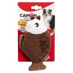 CAMON Dog Toy Pluszowa Ryba Kolorowa 16 cm