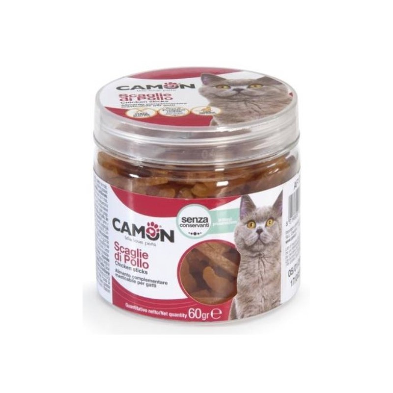 CAMON Słoik Paluszki z Kurczaka dla Kota 60g