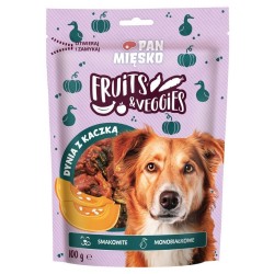 PAN MIĘSKO PIES Przysmak Fruits and Veggies Dynia z kaczką 100g