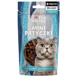 PAN MIĘSKO KOT Mini Patyczki Tuńczyk 50g
