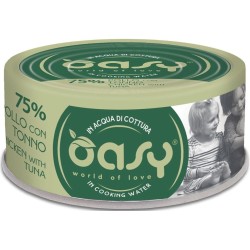 OASY Kot Kurczak z tuńczykiem 70g (puszka)