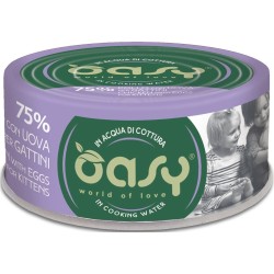 OASY Kot Kurczak z jajkiem - Kitten 70g (puszka)