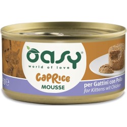 OASY Kot Mousse - kitten - z kurczakiem 85g (puszka)