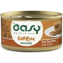 OASY Kot Mousse - z indykiem 85g (puszka)