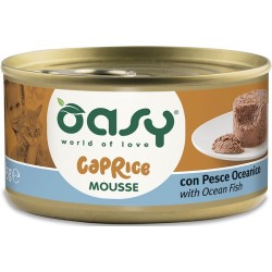OASY Kot Mousse - z rybami oceanicznymi 85g (puszka)